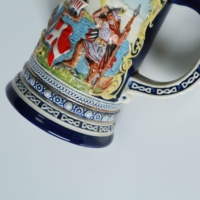 Chope à bière surdimensionné de 26oz pour le danemark Octoberfest Souvenir bière Stein