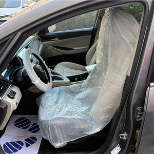 بسعر الجملة غطاء مقعد سيارة بلاستيكي شفاف للاستعمال مرة واحدة عالمي لغسيل السيارات صب الحقن مع خدمة معالجة القطع - Product Image 4