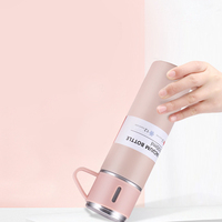 Vente directe d'usine 500 Ml ensemble de bouteilles d'eau étanche 304 flacon à vide en acier inoxydable avec boîte-cadeau