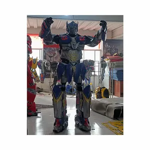 Наружный Костюм Робота-робота, привлекательный реалистичный костюм в натуральную величину