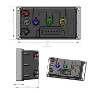 Controlador de Motor CC sin Escobillas de Gran Potencia, Ajustable, 48-72V 400A 10KW, Plástico, Protección IP67, para Motocicletas Eléctricas, Ciclomotores y ATV - Product Image 2