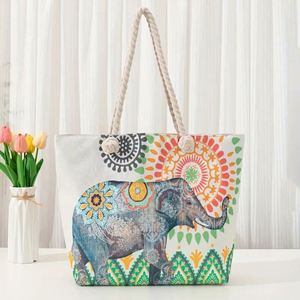 Sac fourre-tout en toile rayée personnalisé avec logo imprimé, recyclable, de haute qualité, coloré – Offre Spéciale - Product Image 3