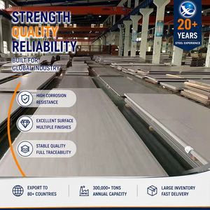 Competitive Price Direct Supply 304 2D Finish Hot Rolled 4.0mm 2000mm CNC Cutting Stainless Steel Plate - Product Image 1