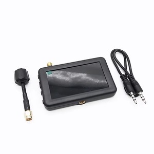 Moniteur FPV OEM 5.8G 40CH avec écran LCD 3 pouces 480x320 et micro-récepteur à <span class=keywords><strong>recherche</strong></span> automatique pour drone RC multicoptère - Product Image 5