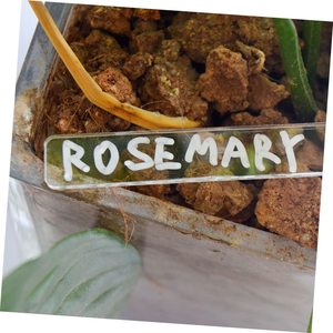 Étiquette extérieure acrylique transparente marquage étiquette de plante bricolage <span class=keywords><strong>reconnaissance</strong></span> de Classification <span class=keywords><strong>des</strong></span> légumes de jardin - Product Image 3