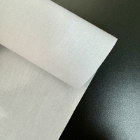 Vente directe d'usine de vêtements musulmans blancs, entoilage thermocollant simple face Arabie Thobe