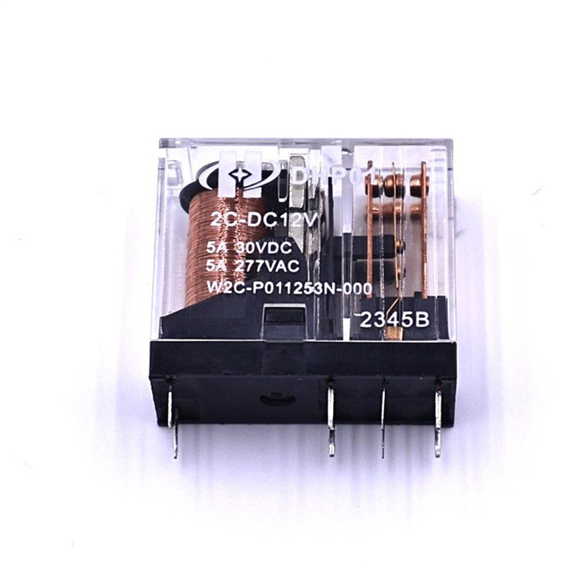 DHP01-2A-DC12V Industrial Relay 20A PCB 220V Power Relay 24V New Energy Relays 16A Dielectric Strength 5kv