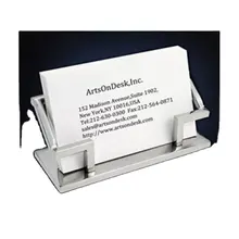 Modern art high-end desktop accessories business card holder