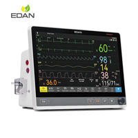EDAN CX10 CX12 CX15 ISEAP IFAST IMAT Algoritmalarına Sahip Hasta Monitörü Çok Parametreli Yaşamsal Belirtiler