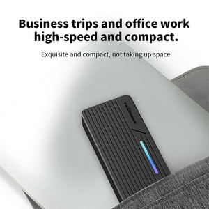 เคสฮาร์ดไดรฟ์สองโปรโตคอลที่มีไฟ RGB 3.<span class=keywords><strong>2</strong></span> USB <span class=keywords><strong>2</strong></span> in 1 M.<span class=keywords><strong>2</strong></span> SSD NVMe SATA ใช้โปรโตคอลคู่ - Product Image 4