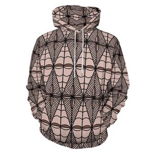 Felpe Oversize con Logo personalizzato di alta qualità da uomo Top Fiji Tonga Samoa <span class=keywords><strong>Elei</strong></span> Hawaii polinesiano tribale stampato felpe con cappuccio - Product Image 2