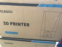 Printer 3D Resin ELEGOO Saturn 3 Ultra 12K Kecepatan Tinggi MSLA LCD WiFi USB LAN dengan Perataan Empat Titik untuk Pembuatan Prototipe Model