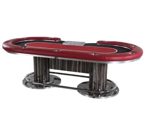 高級テーブル高級高品質カスタムポーカーテーブル