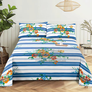 Fábrica Ofrece Sábanas Dobles a Precios Superbajos para Exportación a África. Sábanas y Productos de Cama Estampados al por Mayor. - Product Image 4