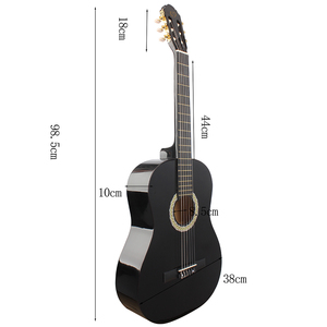 Nhà Máy Bán Chạy nhất OEM 39 "guitar cổ điển cho người mới bắt đầu guitarra (in3910) - Product Image 6