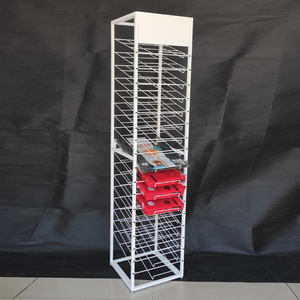 תצוגת קרבון צבעונית עמדה קובץ אחסון משרד מסמך מדף אחסון חנות נייר כרטיס חנות וספר מתלה - Product Image 6