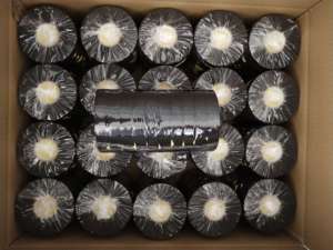 Siyah asetat bez yüksek sıcaklık tek taraflı yapışkan takviyeli otomotiv teli koşum elektrik bandı 19mm X 25m 6.5kv - Product Image 6