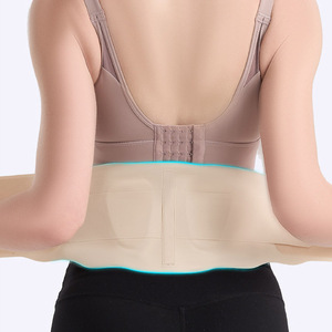 Ceinture <span class=keywords><strong>de</strong></span> soutien lombaire basique légère, respirante et réglable, avec logo personnalisé (OEM), pour hommes et femmes, inspirée du sport, gaine abdominale - Product Image 3