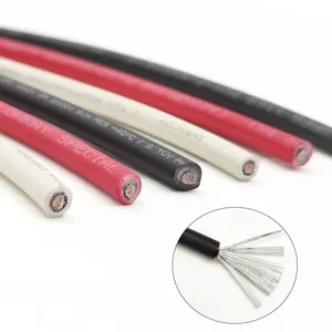 16mm2 DC Single Core Solar Power Electrical Wire Cable For Solar Panel House Wiring