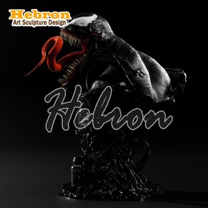 Statue grandeur nature <span class=keywords><strong>Marvel</strong></span> <span class=keywords><strong>Venom</strong></span> Bust_ Buste <span class=keywords><strong>Venom</strong></span> à l'échelle <span class=keywords><strong>1</strong></span>:<span class=keywords><strong>1</strong></span>_ Modèle de collection mortel_ Articles de collection - Product Image 2