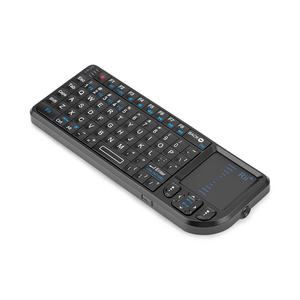 Clavier sans fil Rii K01V3 Mini avec rétroéclairage RGB, pavé tactile et pointeur laser pour TV et ordinateur, utilisation multimédia, disposition US - Product Image 6