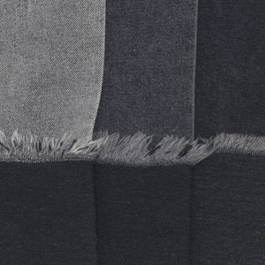 Tessuto in Denim in cotone 70/30 saia e poliestere 12.4OZ tessuto resistente alla moda nero pesante per pantaloni della giacca Jeans - Product Image 3