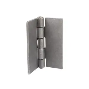 Hardware OEM Style Hardware Steel Weld on Butt Hinge 4 Inch No Screw Hole Constructed Steel Flat Hinge No Screw Holes Hinges