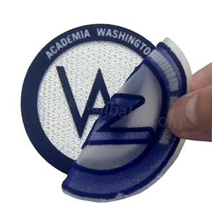 <span class=keywords><strong>Patch</strong></span> thermocollant personnalisé en <span class=keywords><strong>flocage</strong></span> 3D pour fond tatami, avec logo d'équipe de football, pour maillots et casquettes de football - Product Image 1