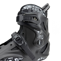 Patins à roulettes Luo Shen pour adultes débutants, patins à roulettes de course à trois roues, roues grandes de 110 mm en PU, matériau PP