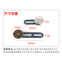 Nouveau produit en promotion : Extension de taille ronde en plastique pour jeans, avec boucle extensible, détachable et réglable, pour pantalons, Chine