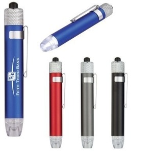 Aluminum Alloy Keychain Flashlight With <b>Led</b> <b>Light</b> Pen Clip For Outdoor Camping Hiking Daily Use - Product Image 5