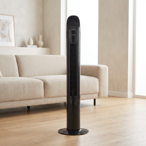 Ventilador de Torre de <span class=keywords><strong>40</strong></span> Pulgadas con Flujo de Aire Potente, Control Remoto y Temporizador de 9 Horas, Ahorro de Energía, Ventilador de Aire Frío - Product Image 1