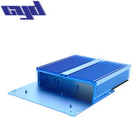 Boîtier de module de carte PCB électrique de fabrication personnalisée OEM Boîte de jonction de boîtier en aluminium extrudé anodisé pour appareil électronique