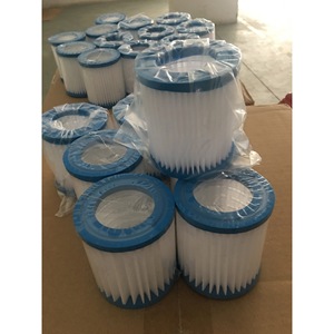 Cartucho de filtro de piscina Duolang 79x86mm plisado de repuesto para bomba de agua con caudal de 67.3gpm - Product Image 1