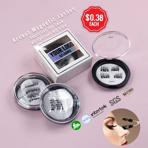 Wholesale 3D Magnetic Strip Eyelashes - Mini Size for a Natural Look