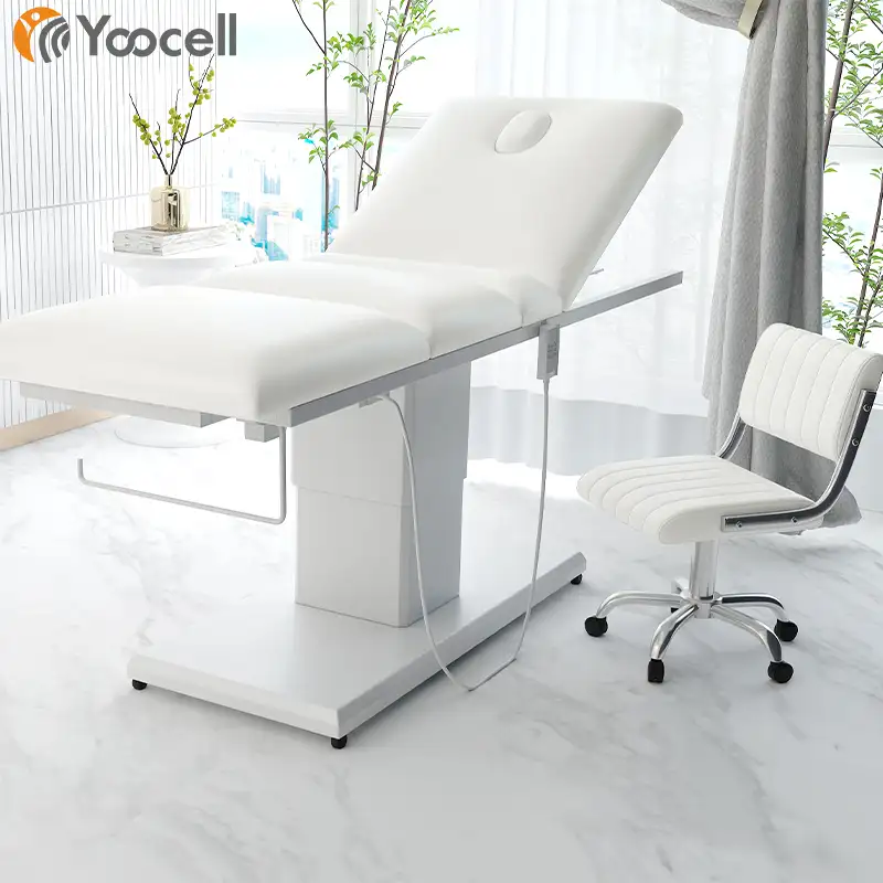 Yoocell sıcak satış yüksek kaliteli elektrikli kozmetik yatak Spa güzellik mobilyası masaj masa yüz yatak güzellik salonu