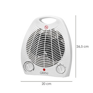 Termoventilatore ovale 1000 / 2000 Watt. - Product Image 2