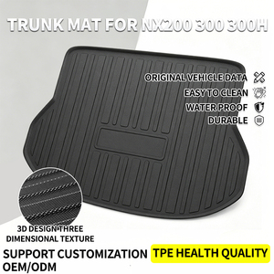 Alfombrilla para Maletero de Coche de Material TPE Resistente al Agua y a la Intemperie, para Lexus NX200 300 300H <span class=keywords><strong>2014</strong></span> a 2021 - Product Image 1