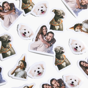 מדבקות לוגו בהתאמה אישית, כל צורה וגודל, דביקות עצמית לאריזה, מדבקות חתוכות בלייזר עמידות במים, מדבקות חתוכות בלייזר בהתאמה אישית - Product Image 2