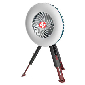 Ventilateur de camping multifonctionnel transfrontalier à LED, lampe de tente d'urgence portable rechargeable avec batterie de 2400 mAh - Product Image 4