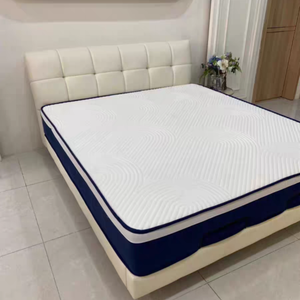 Fabricante de colchón de muelles de caja, alivio de presión, gel refrigerante de látex natural, esponja cómoda con infusión para Hotel - Product Image 6