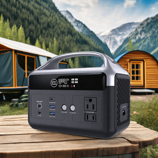 New Product Eco-Friendly Solar 388.8Wh Portable Power Station for Off-Grid Living