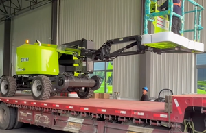 Plateforme de travail en hauteur articulée diesel de 16 m, capacité de 400 kg, ZR16J, conçue pour les travaux polyvalents sur chantier et les applications industrielles - Product Image 2