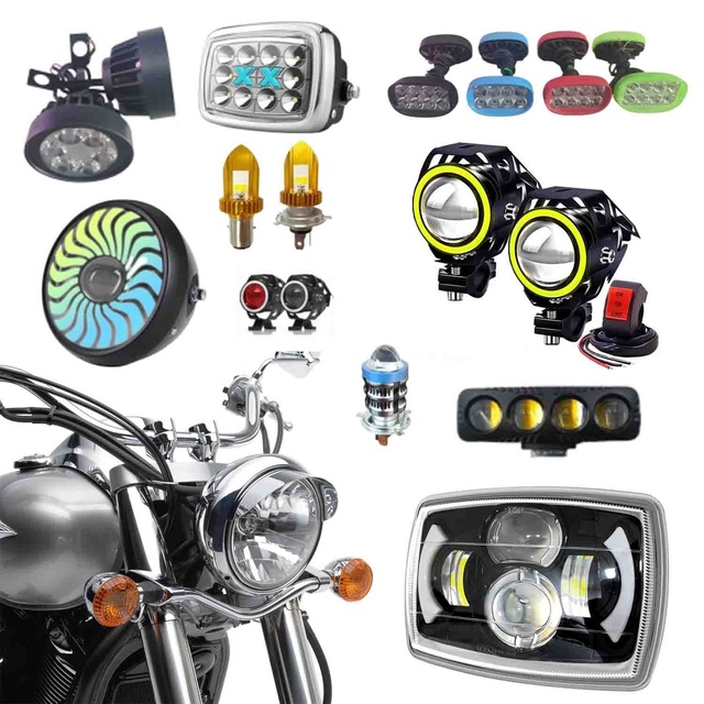 Motorcycle Headlight LED Universal Motorcycle Modification of Various Car Lights, Please Contact Customer Service for Details