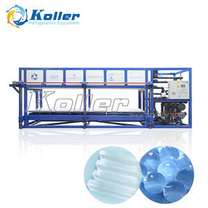 Koller TB10 Machine à glace transparente commerciale 1 tonne, fabricant de glace transparente, glace en boule pour boisson - Product Image 3