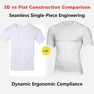 Sous-vêtement de sport pour homme personnalisé, coupe ajustée, compression, séchage rapide, soutien abdominal, respirant, tricoté pour le remodelage corporel - Product Image 6