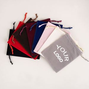 Bolsa de Compras de Algodón Promocional Reutilizable con Cordón y Logotipo Personalizado, Ecológica, con Bolsas de Embalaje - Product Image 4