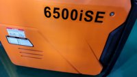 Groupe électrogène silencieux haute puissance 6,5 kW max, faible bruit, sortie CA 230 V, portable pour camping en extérieur et camping-car