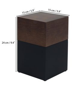 Modern Tasarım Lüks Özel Ahşap Yetişkin İnsan Külleri Kremasyon Urnesi ve Cenaze Anma Töreni için Tabut Aksesuarları - Product Image 3