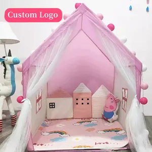 Non-Toxic Durable In Use Portable Folding Children Toys House Indoor Boys Children's Tent For Kids Indoor Play